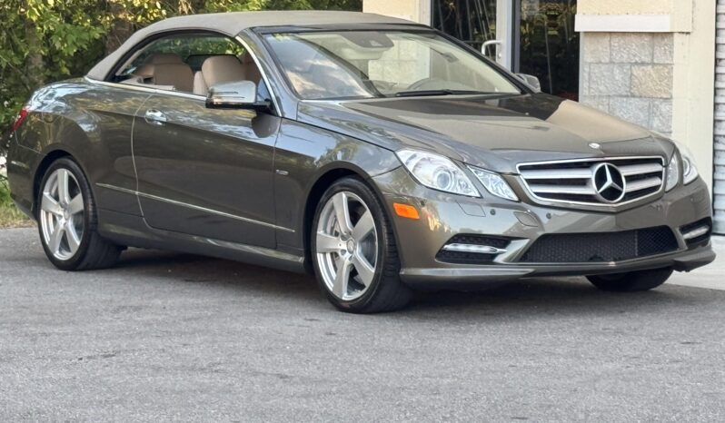 
								2012 Mercedes-Benz E550 Cabriolet full									
