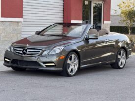 2012 Mercedes-Benz E550 Cabriolet