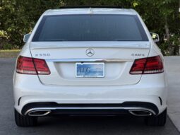 
										2014 Mercedes-Benz E550 4MATIC Sedan full									
